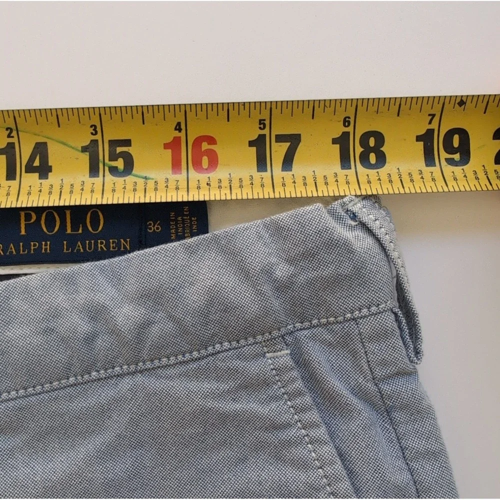 Polo Ralph Lauren Golf Shorts Mens 36 Blue Heather Classic Preppy Resortwear